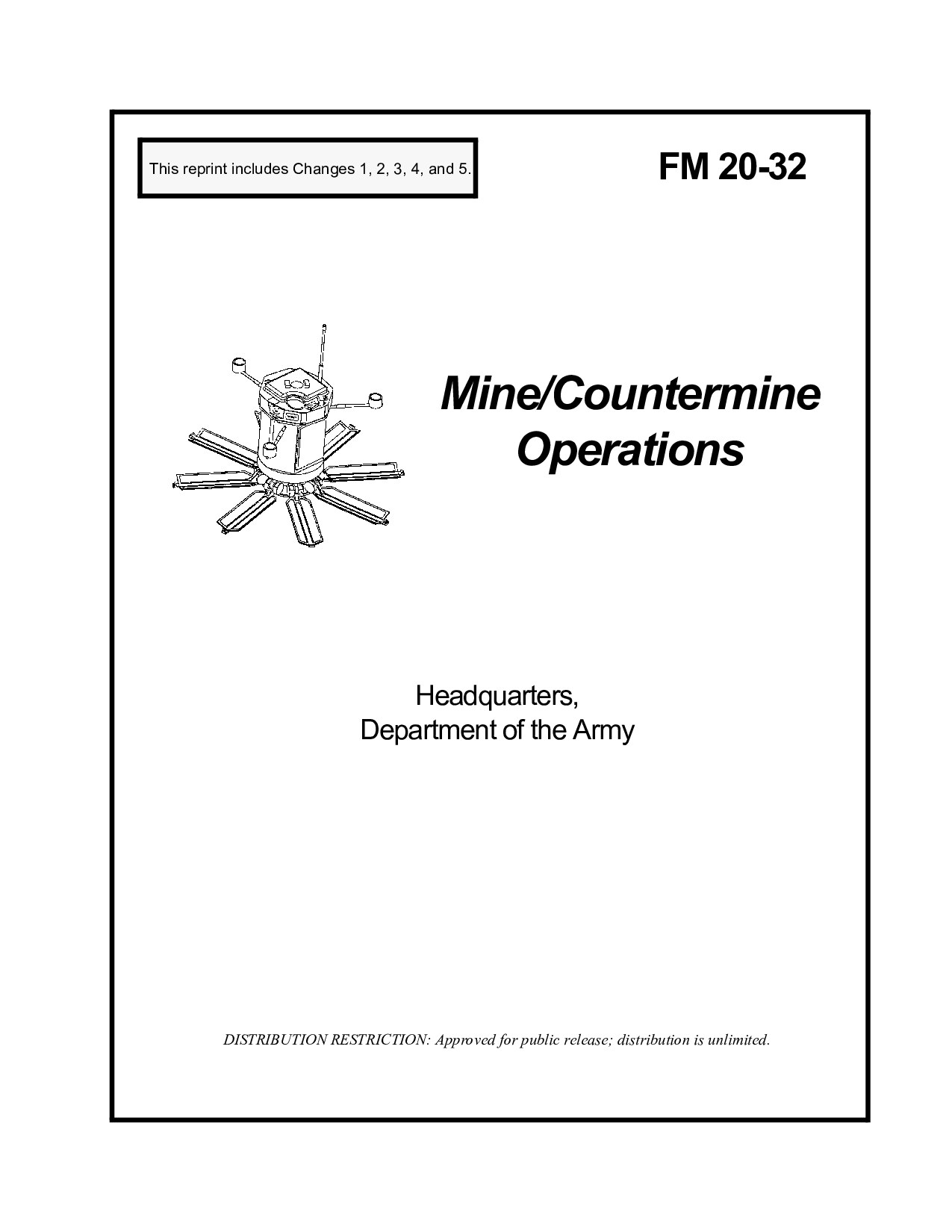 FM 20-32 Mine-Countermine Operations