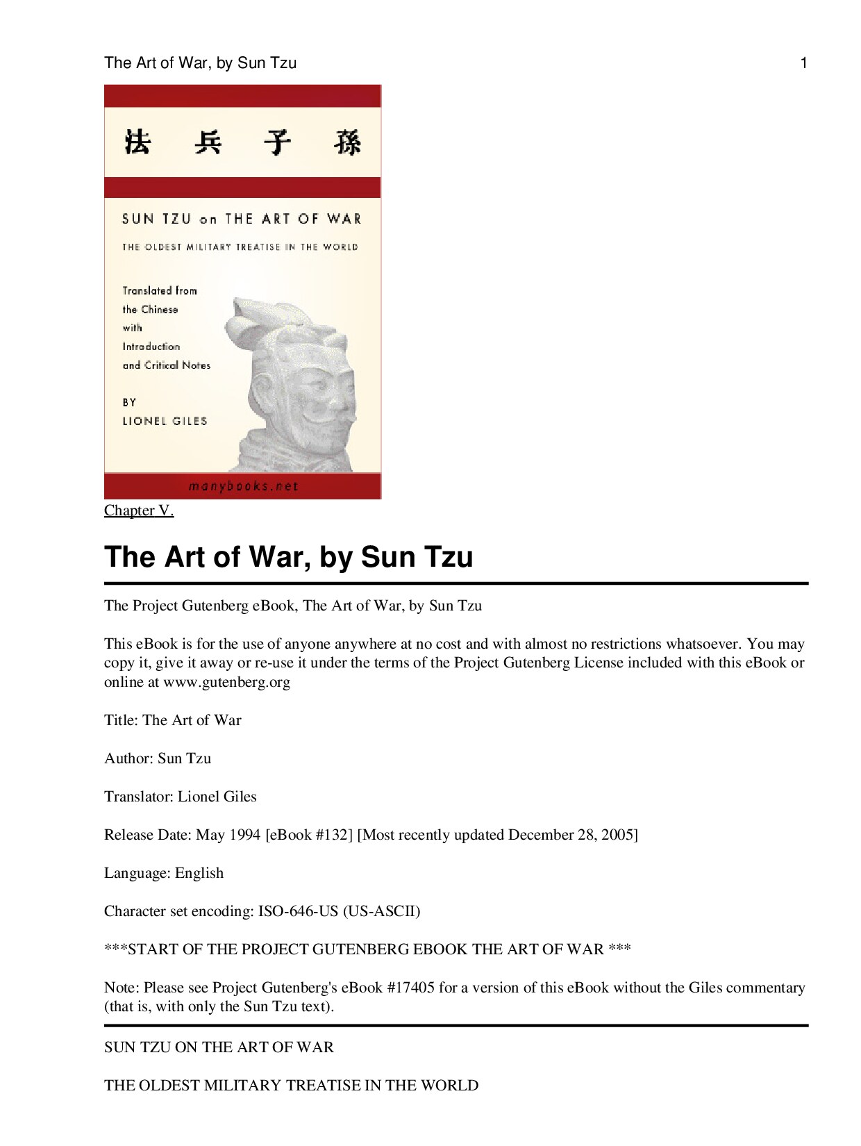 The Art of War