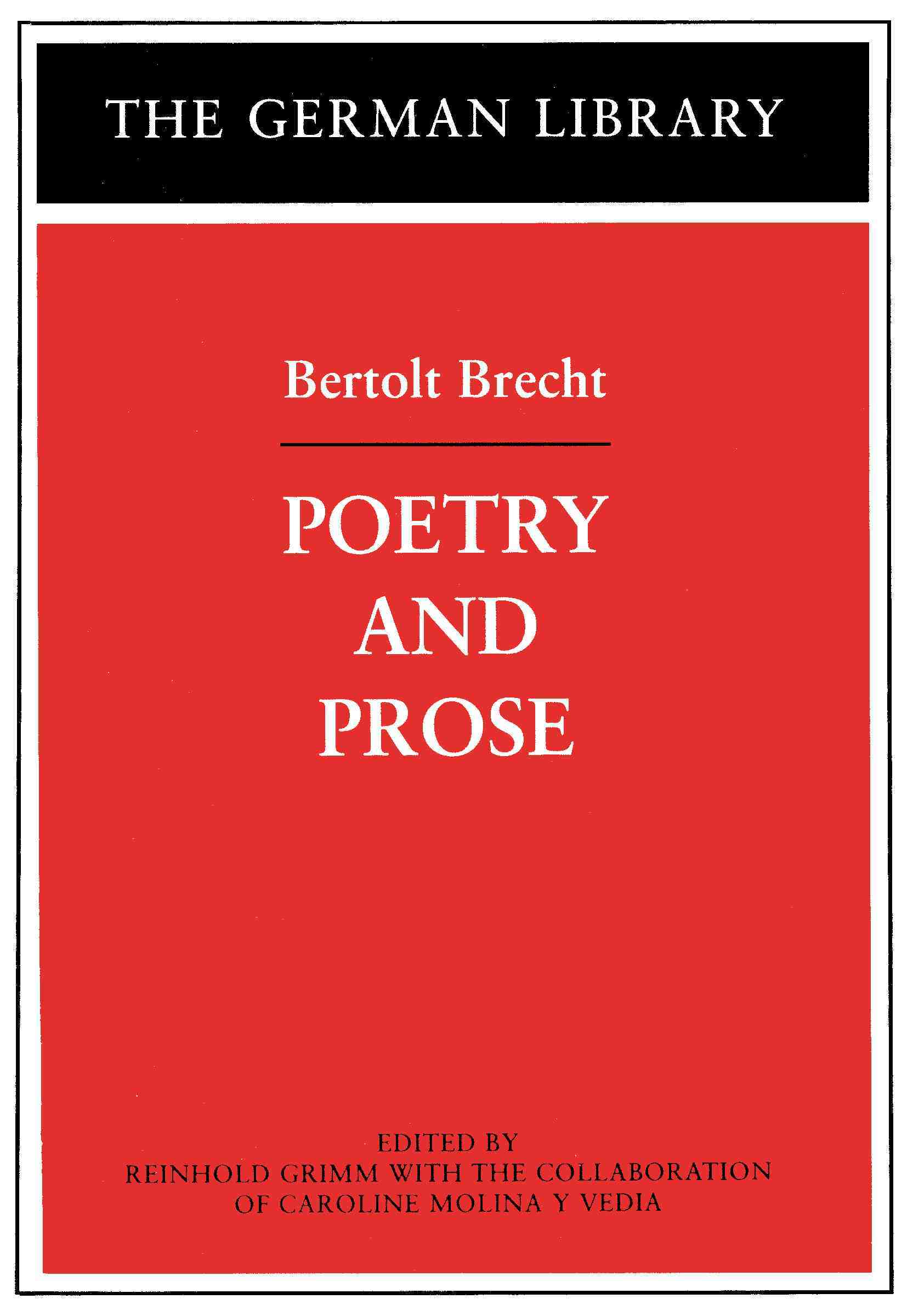 Poetry and Prose