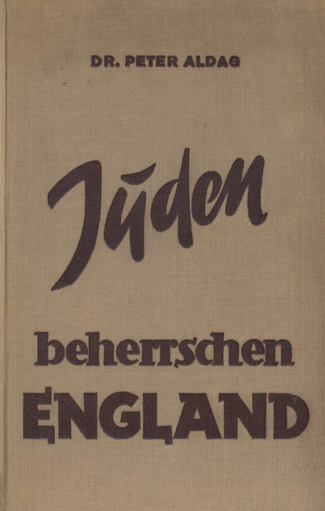 Juden beherrschen England