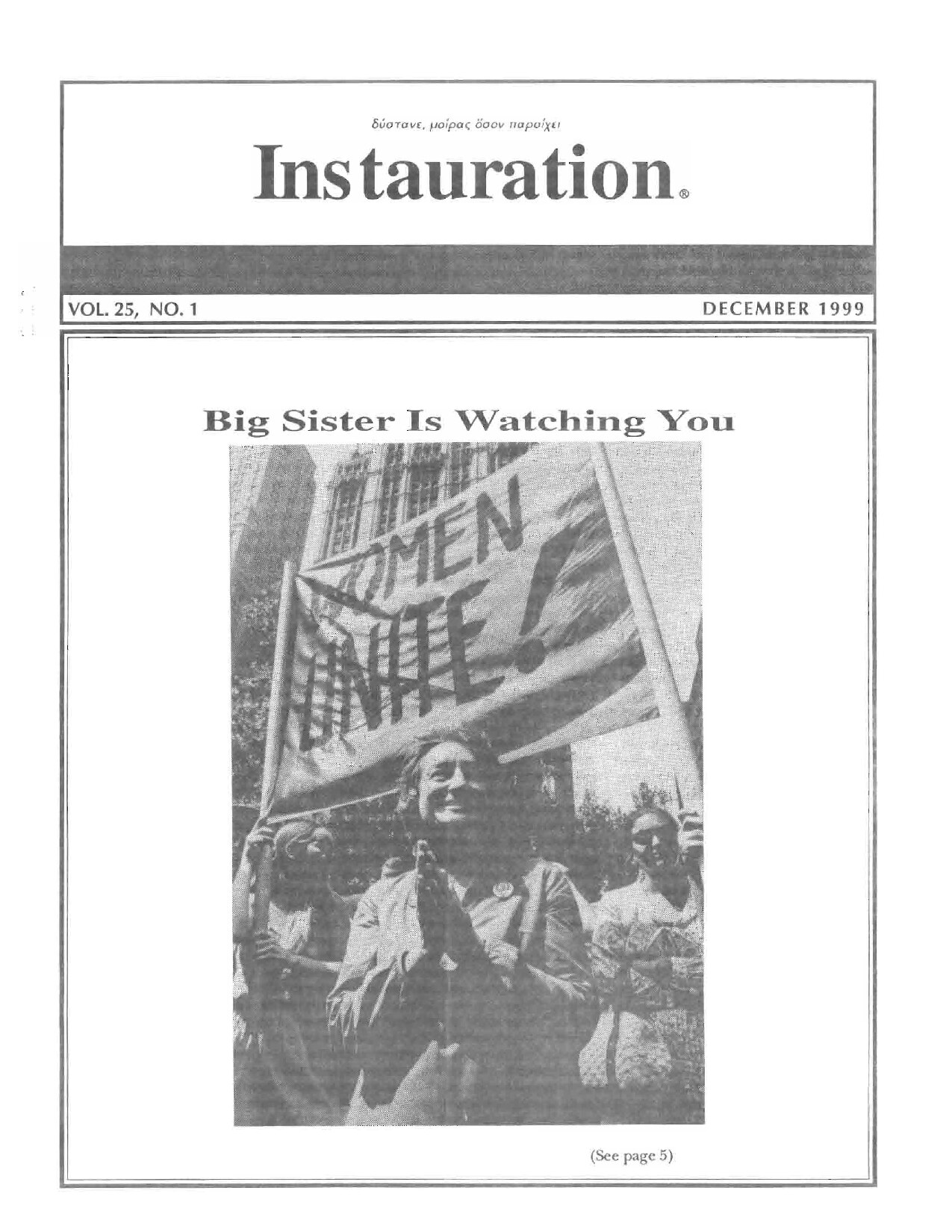 Instauration-1999-December-Vol25-No1-pt1