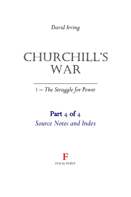 Churchill's War