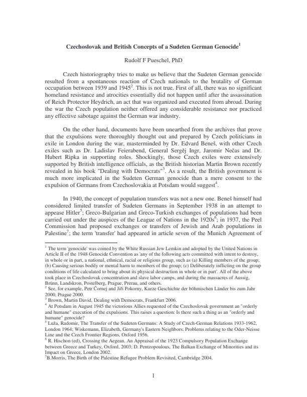 Microsoft Word - Pueschel_Czech German Genocide